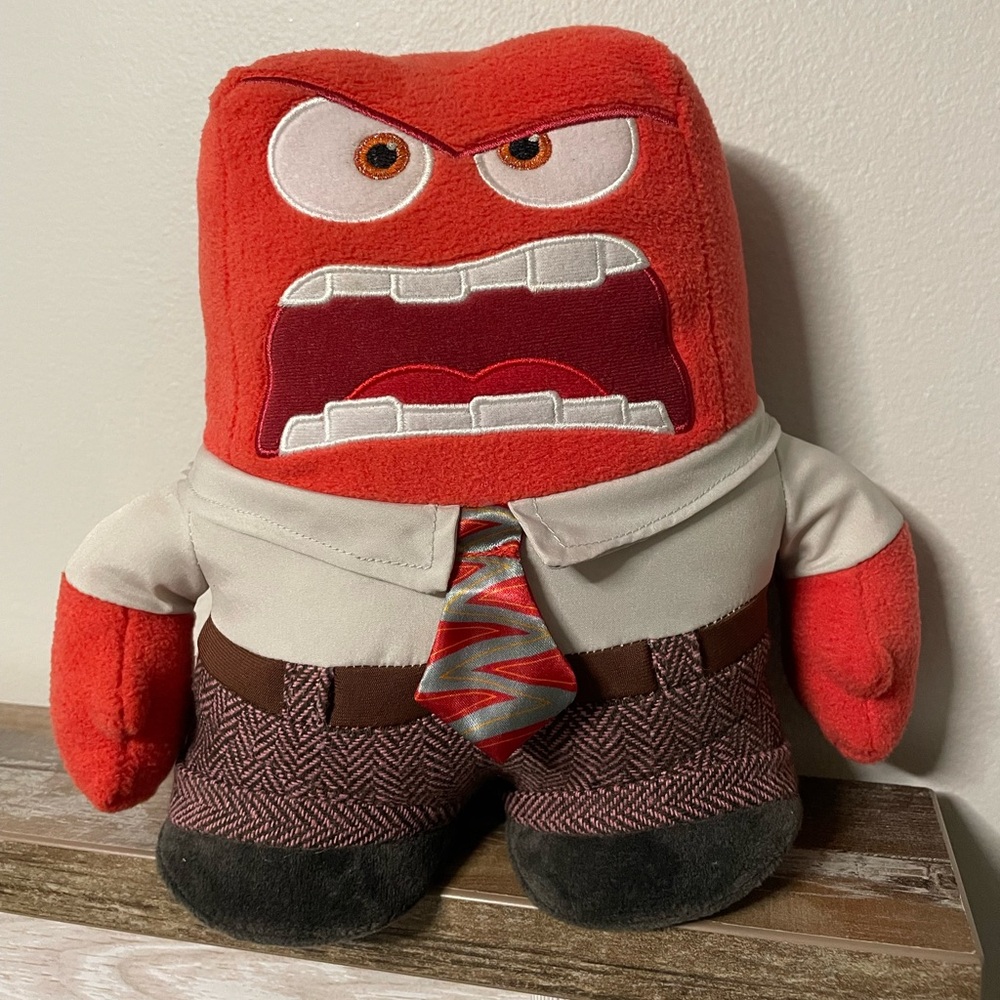 Disney Anger Inside Out 2 Plush Toy